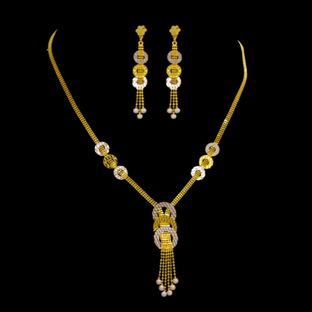 22K Gold Necklace Set