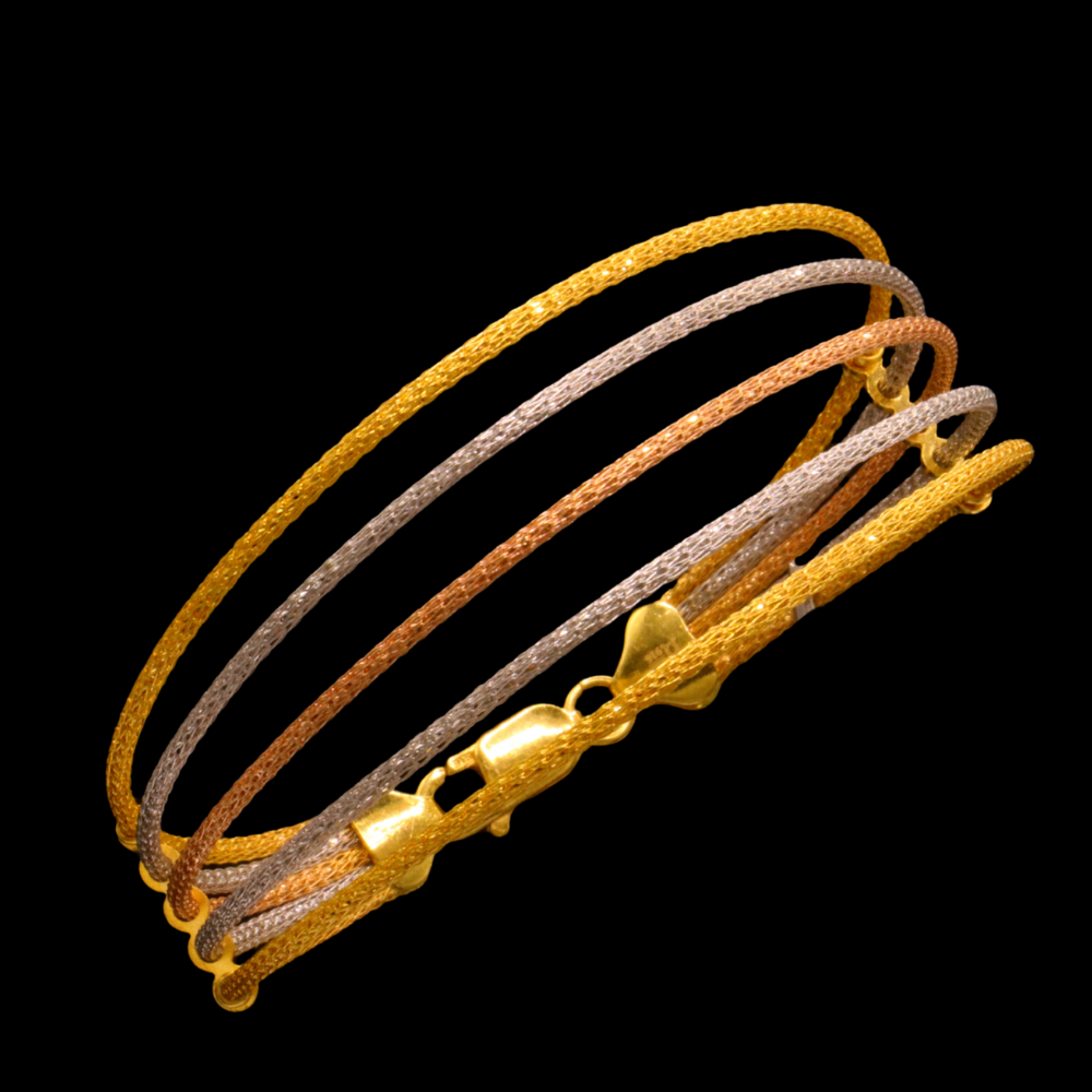 22K Gold Bangle Bracelet