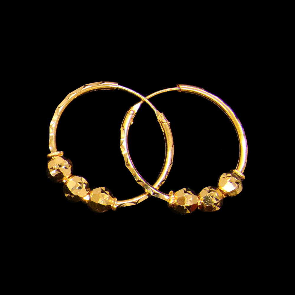 21k Gold Earrings