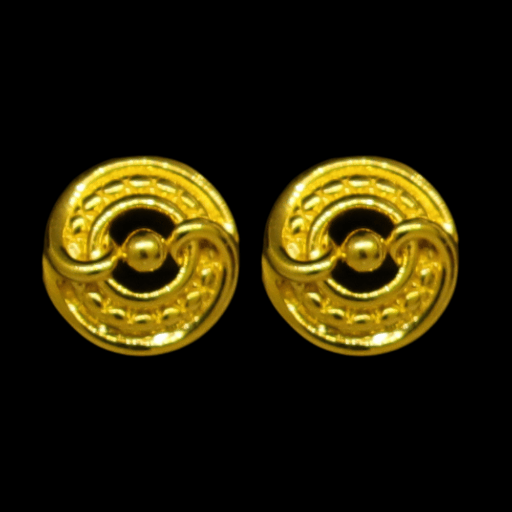 21K Gold Earrings  