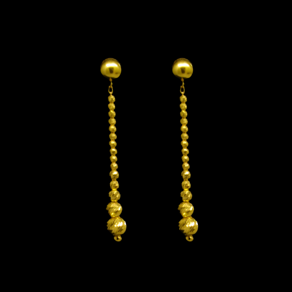 21K Gold Earrings