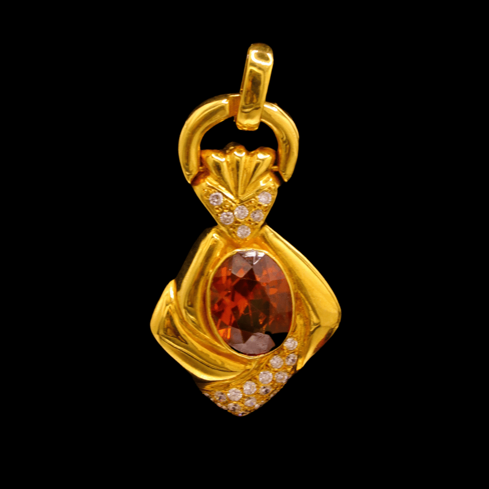 18K Gold Pendant  