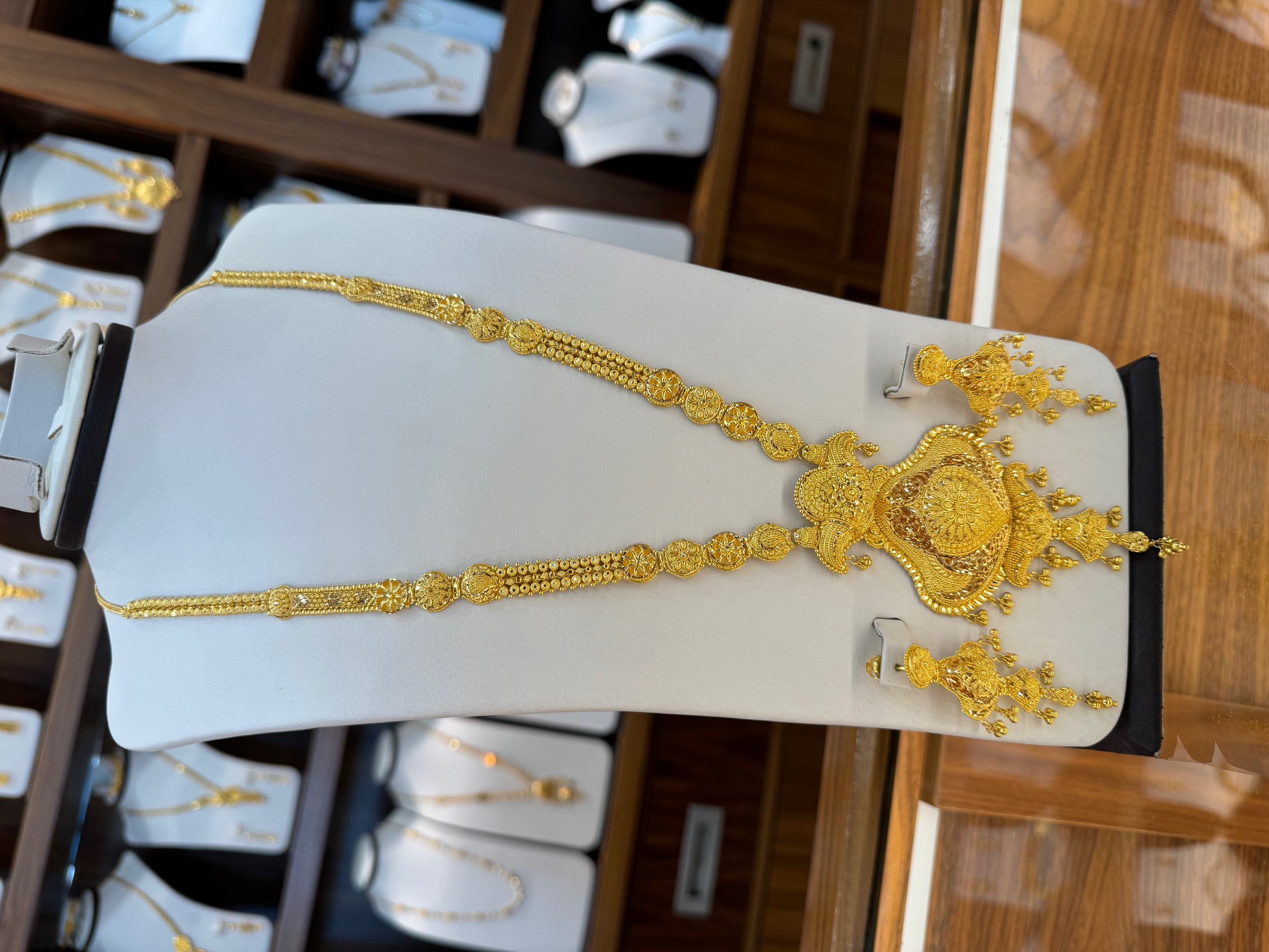 22k Gold Necklace Set