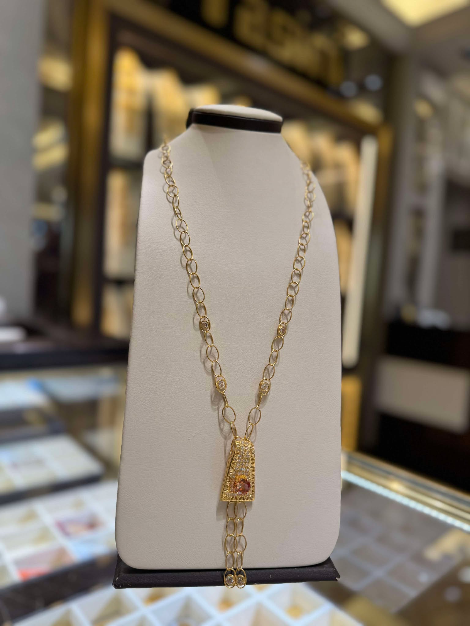 21K Gold Necklace 