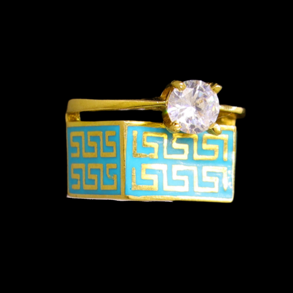 21K Gold Bridal Ring