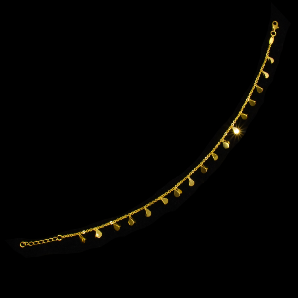 21K Gold Anklet