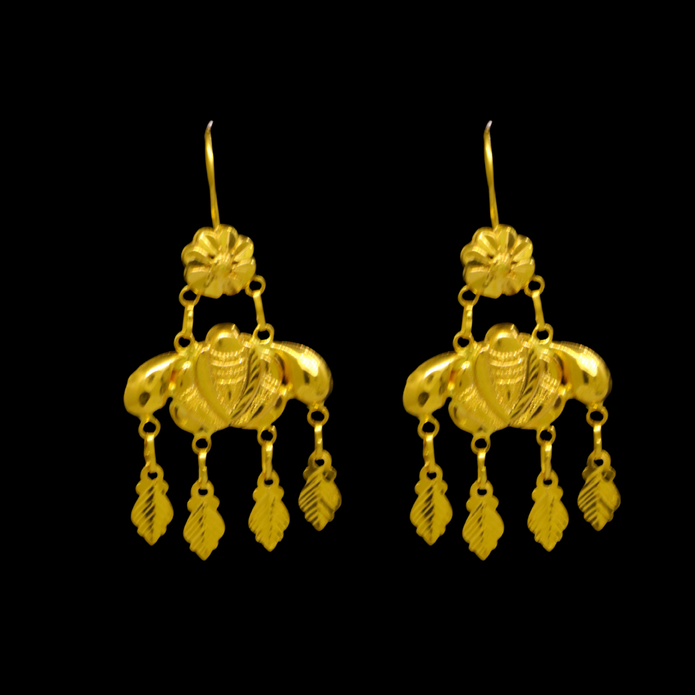 21K Gold Earrings