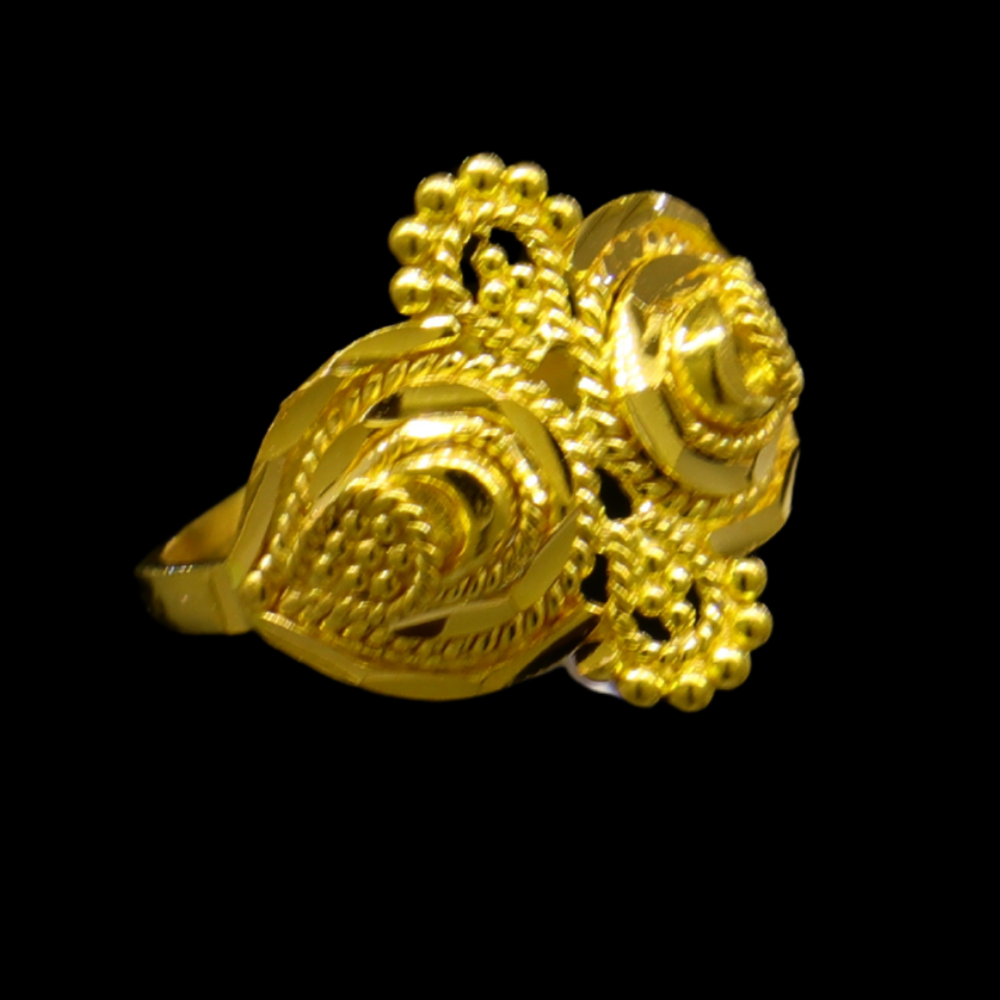 22K Gold Baby Ring