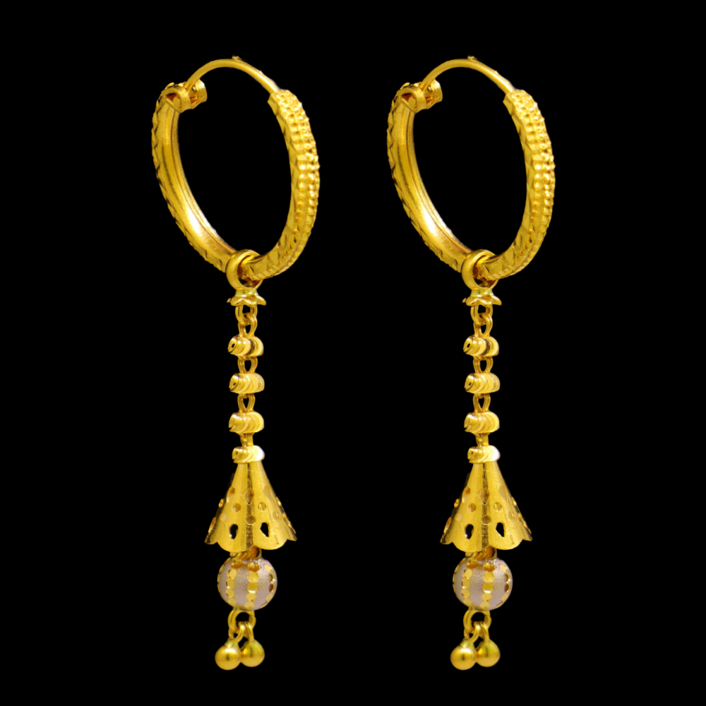 22K Gold Earrings