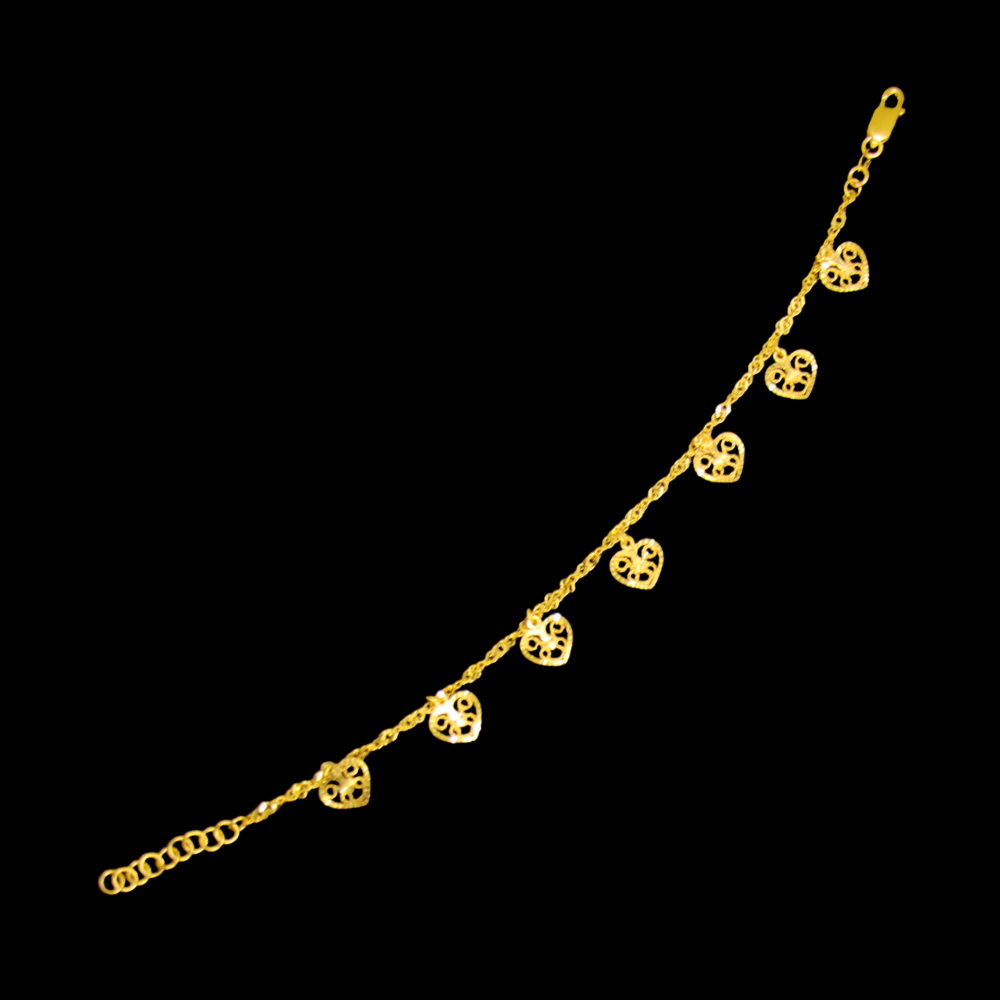 21K Gold Anklet