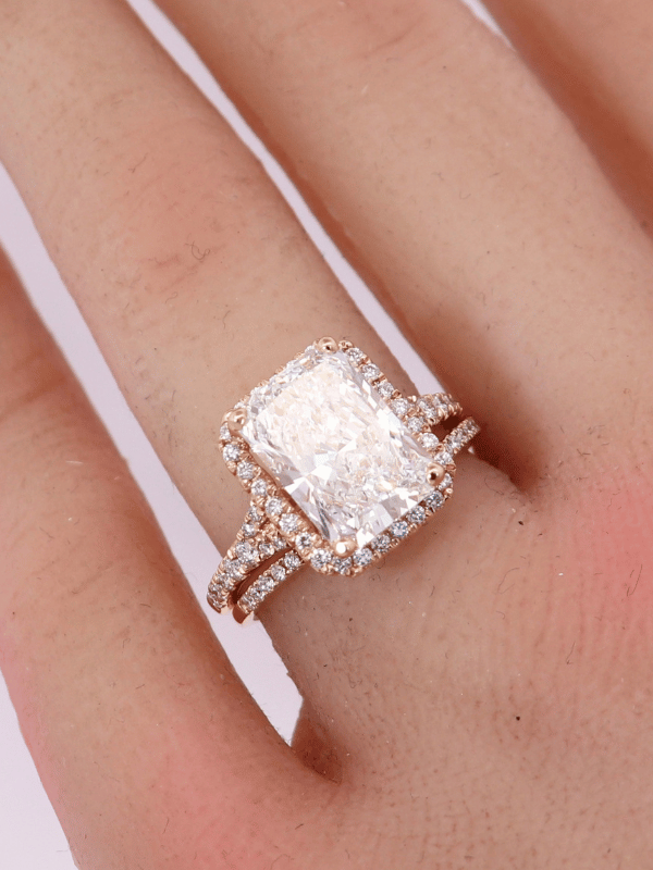 Lab Grown Diamond Bridal Set  