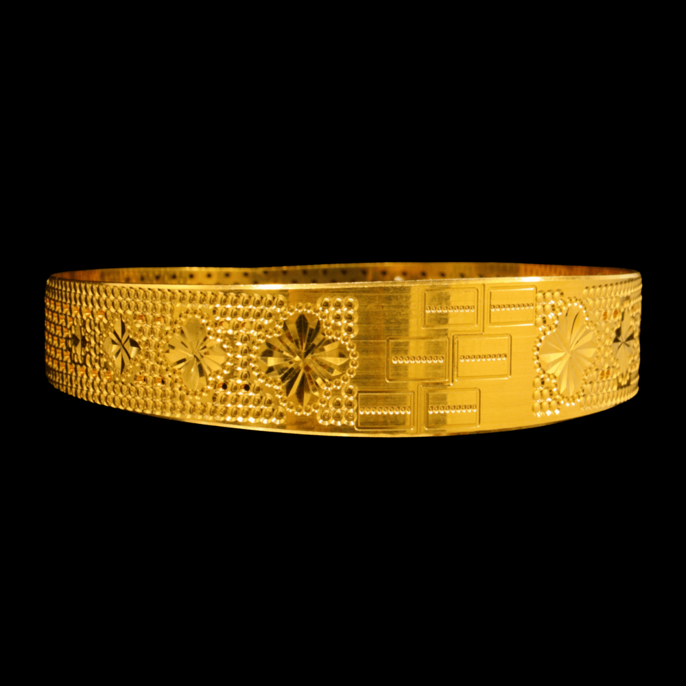 21K Gold Bangle (S)