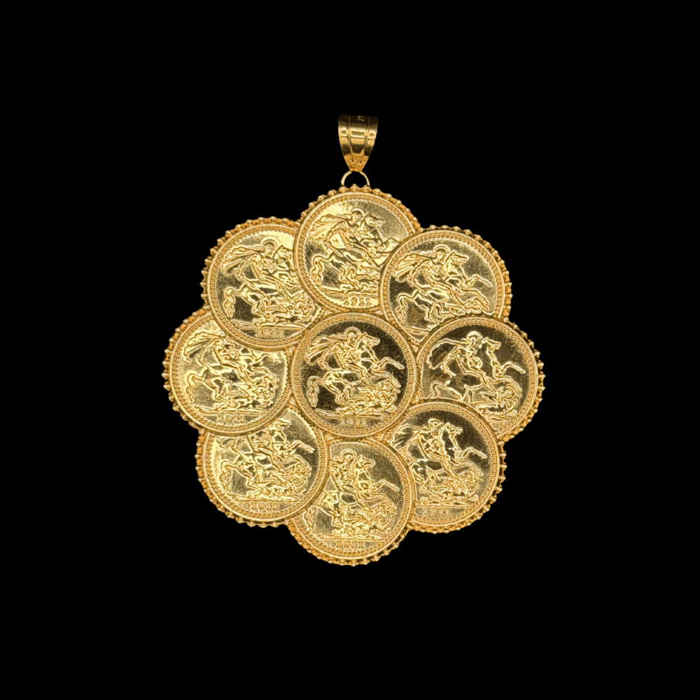 21K Gold Pendant    
