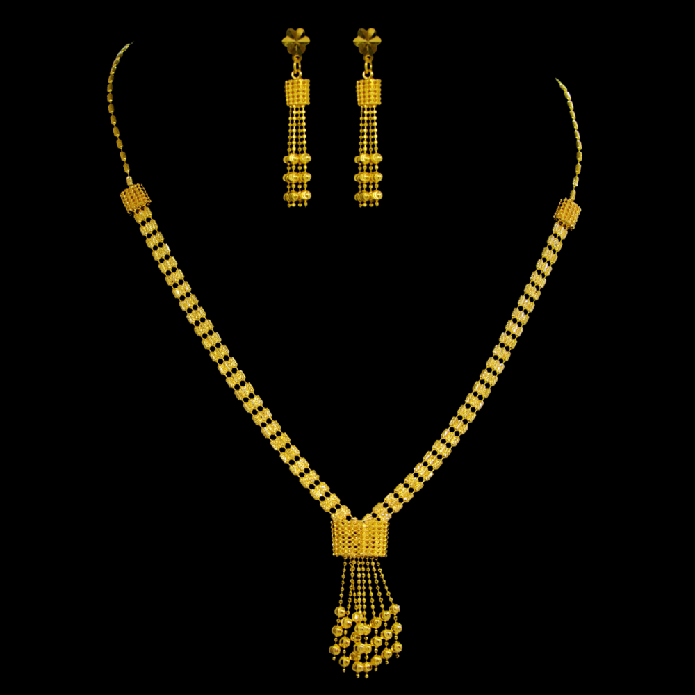 22K Gold Necklace Set