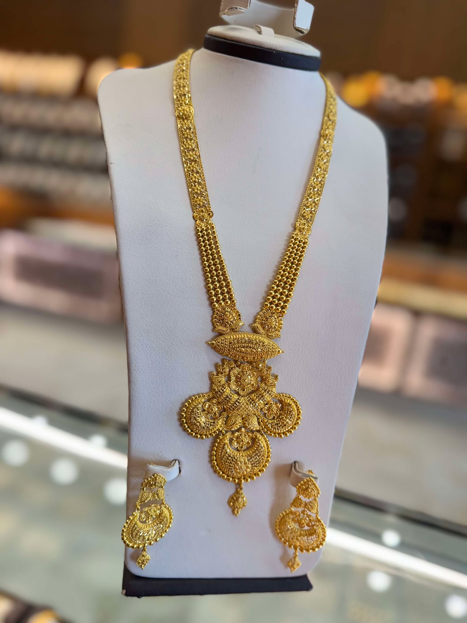 22K Gold Necklace Set