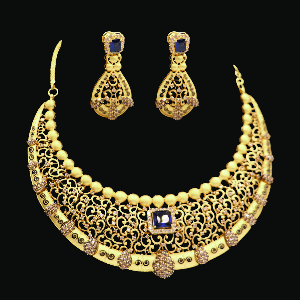 22K Gold Necklace Set  