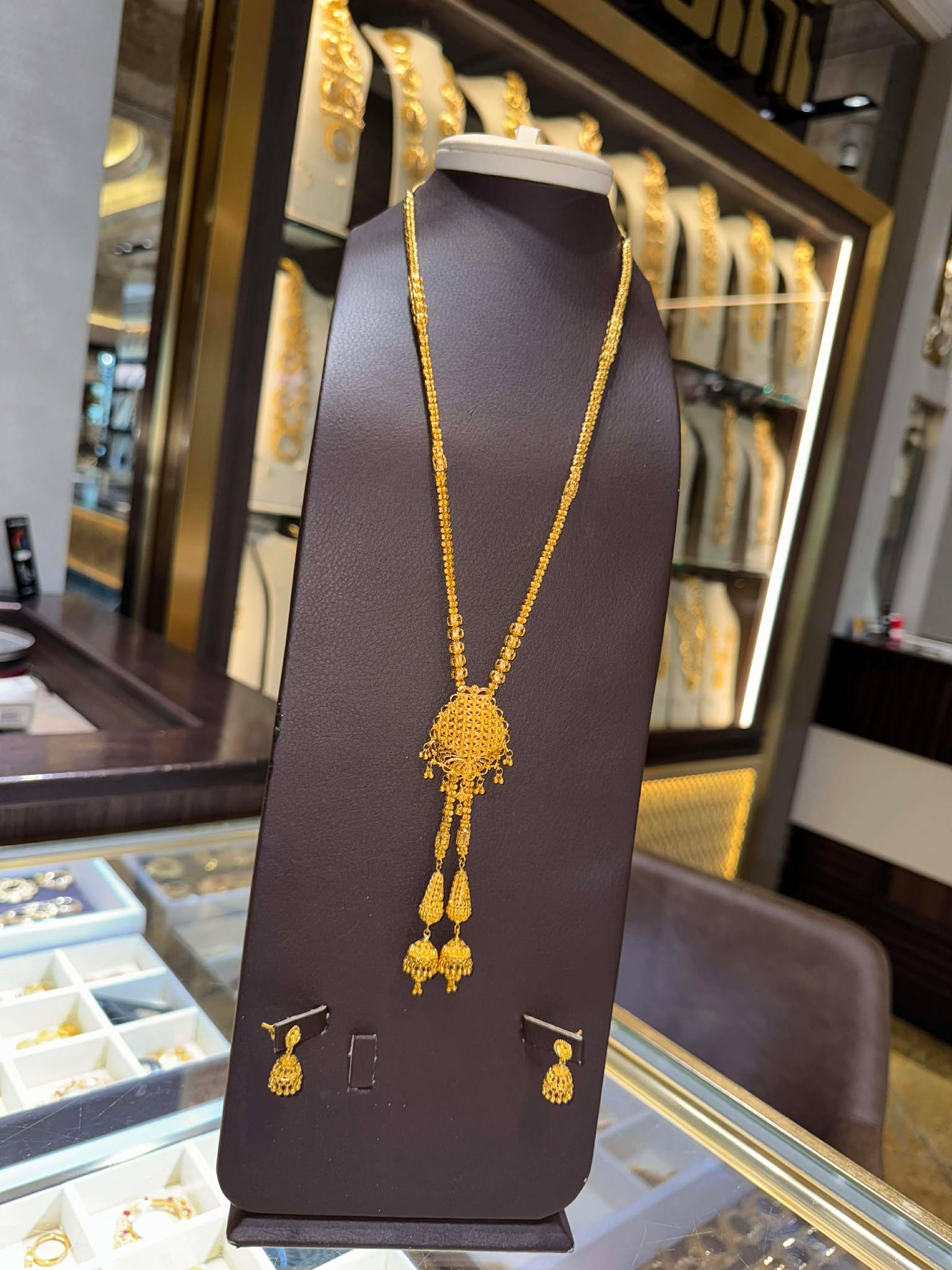 22K Gold Necklace Set