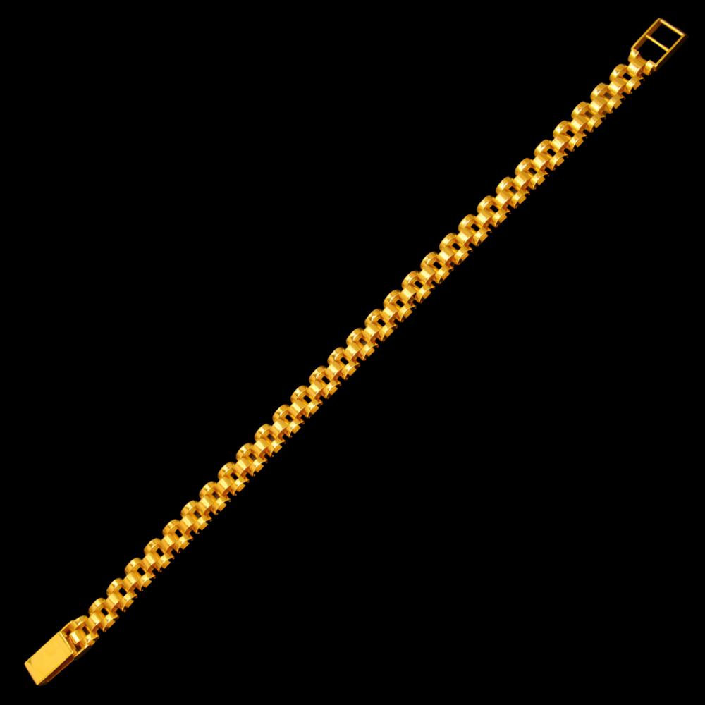 22K Gold Men's Bracelet