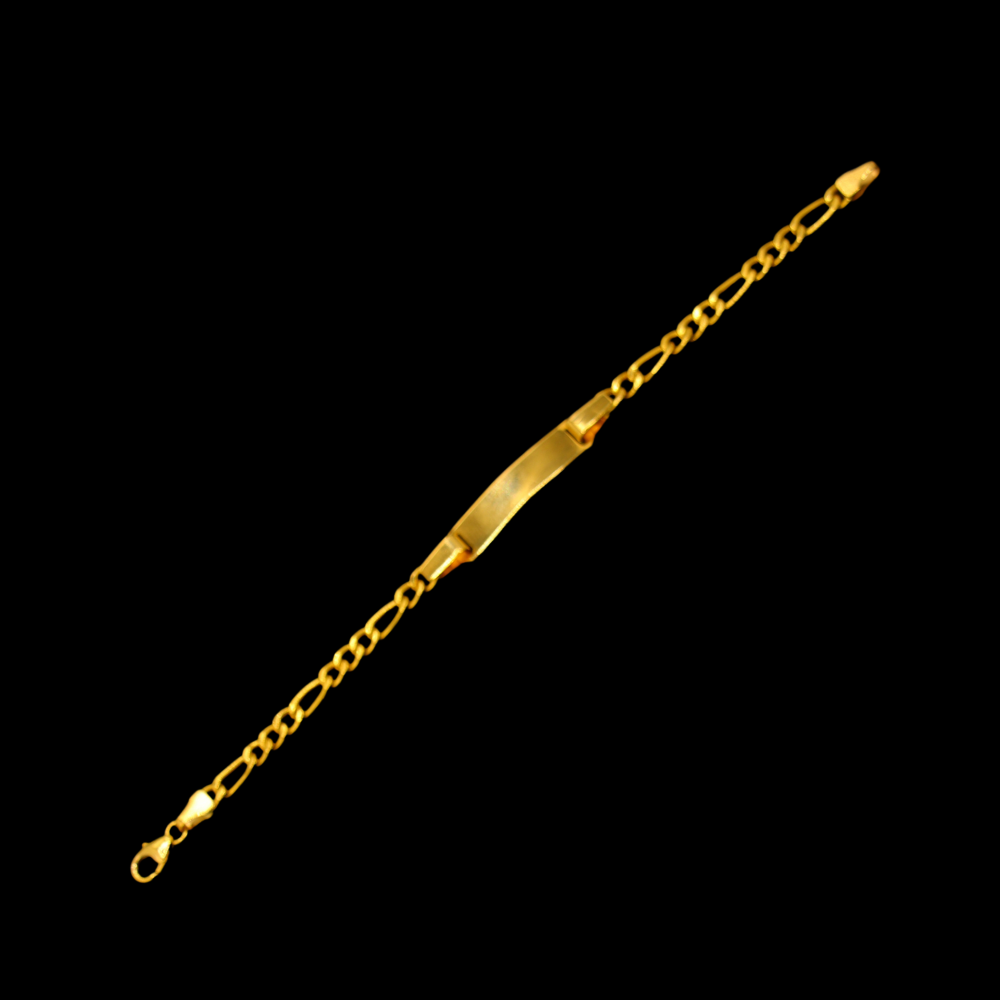 21K Gold Baby Bracelet