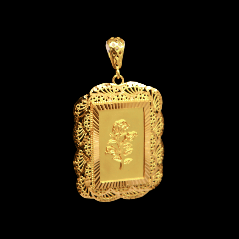 21K Gold Pendant 