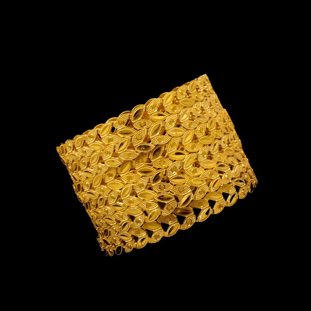 21K Gold Bangle Set (XS)