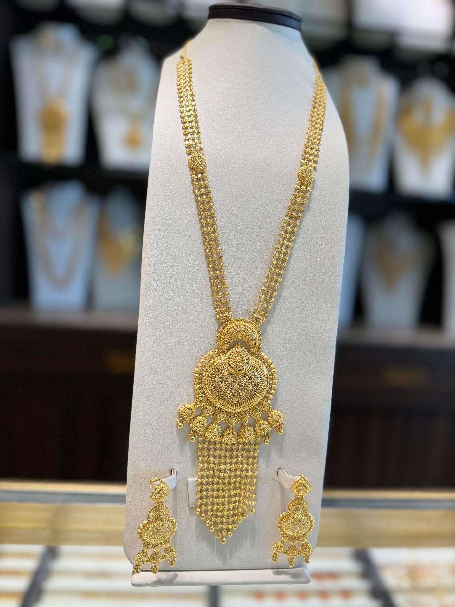 22K Gold Necklace Set