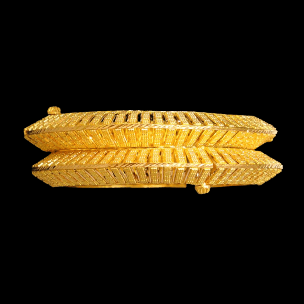 22K Gold Bangle Bracelets