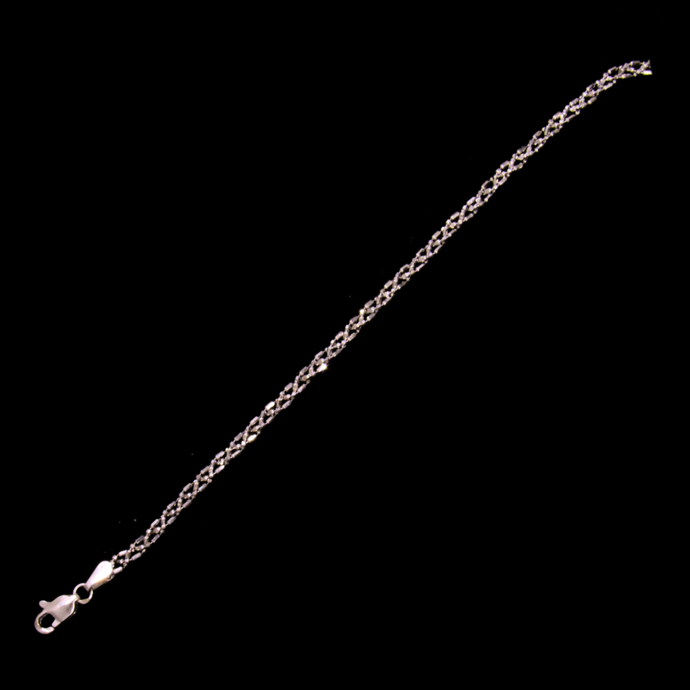 18k White Gold Chain