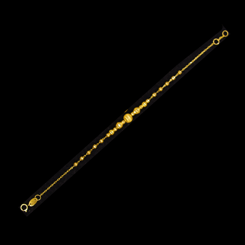 21K Gold Baby Bracelet    