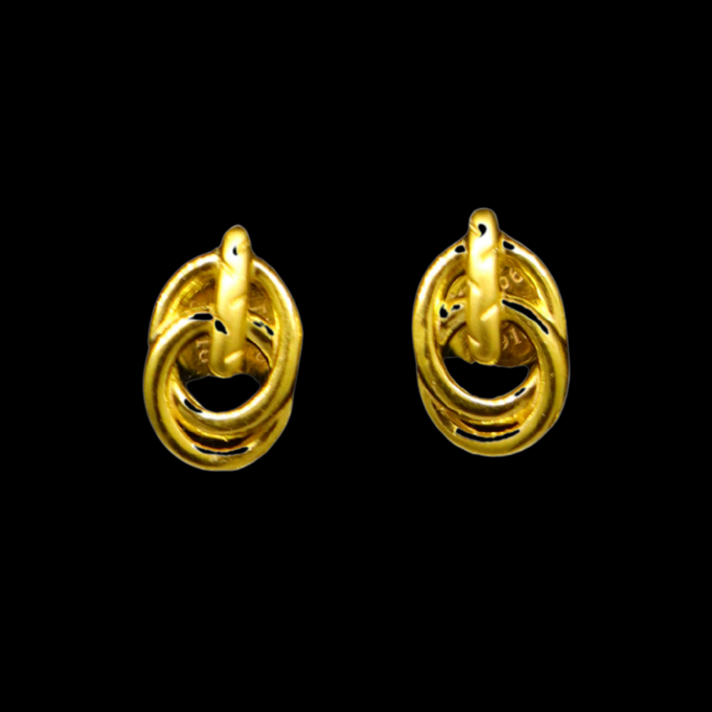 22K Gold Earrings 