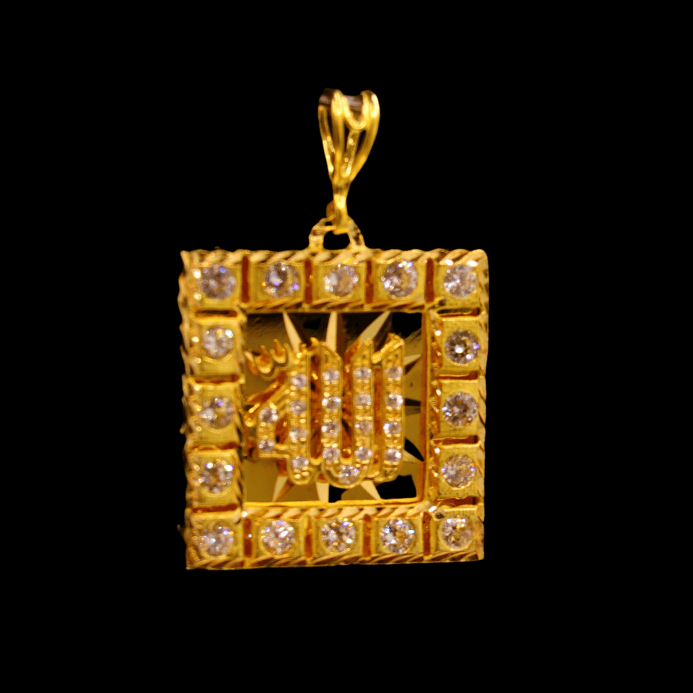21K Gold Pendant   