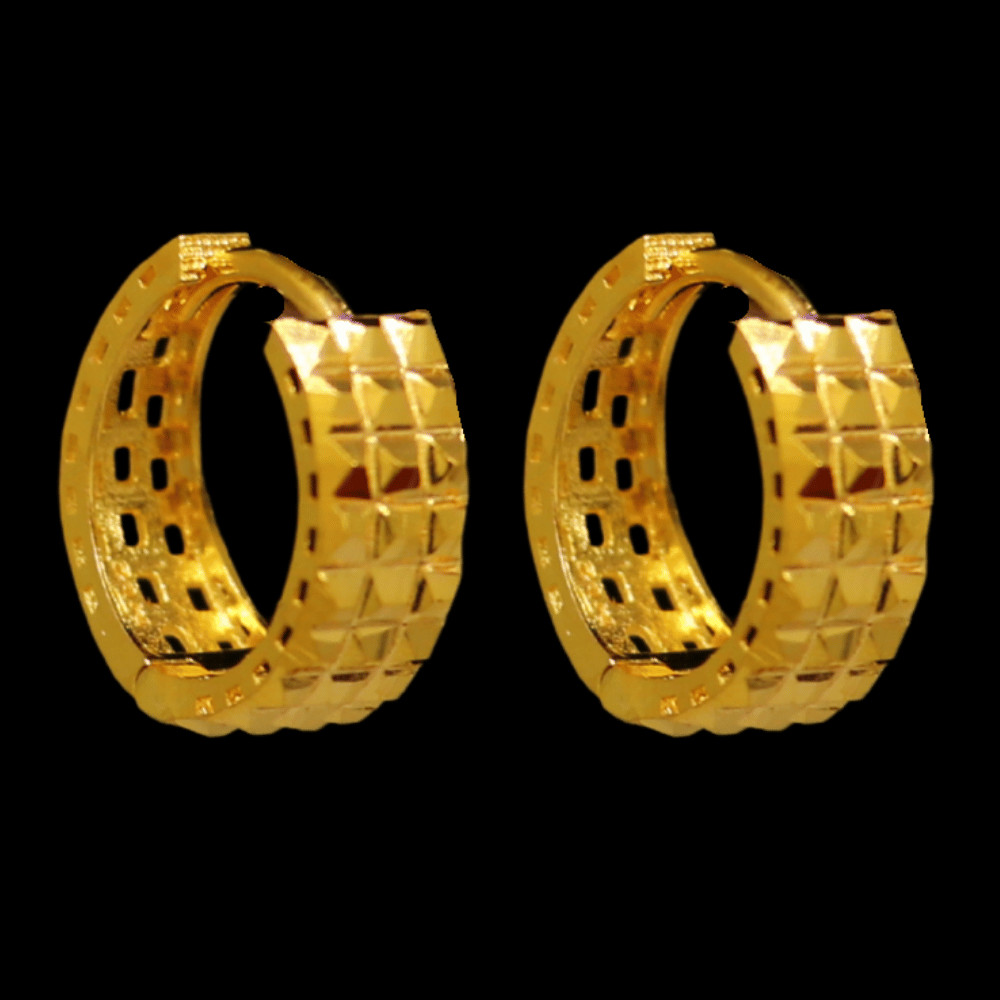 21K Gold Earrings     