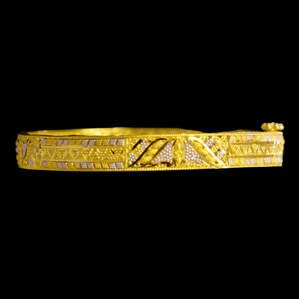 22K Gold Bangle Bracelet