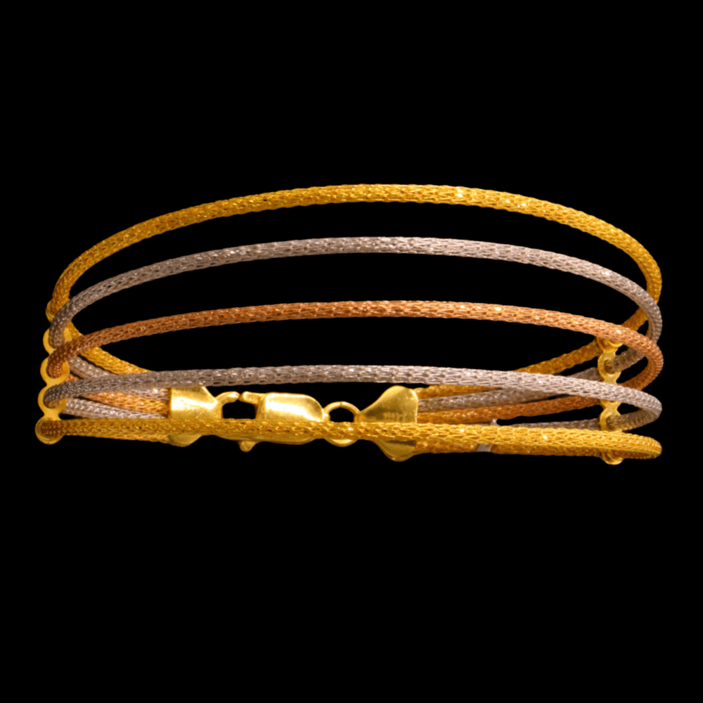 22K Gold Bangle Bracelet