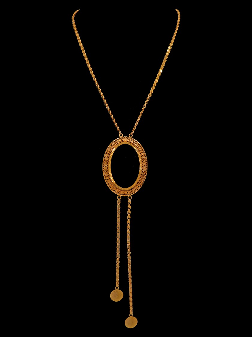 21K Gold Ounce Necklace