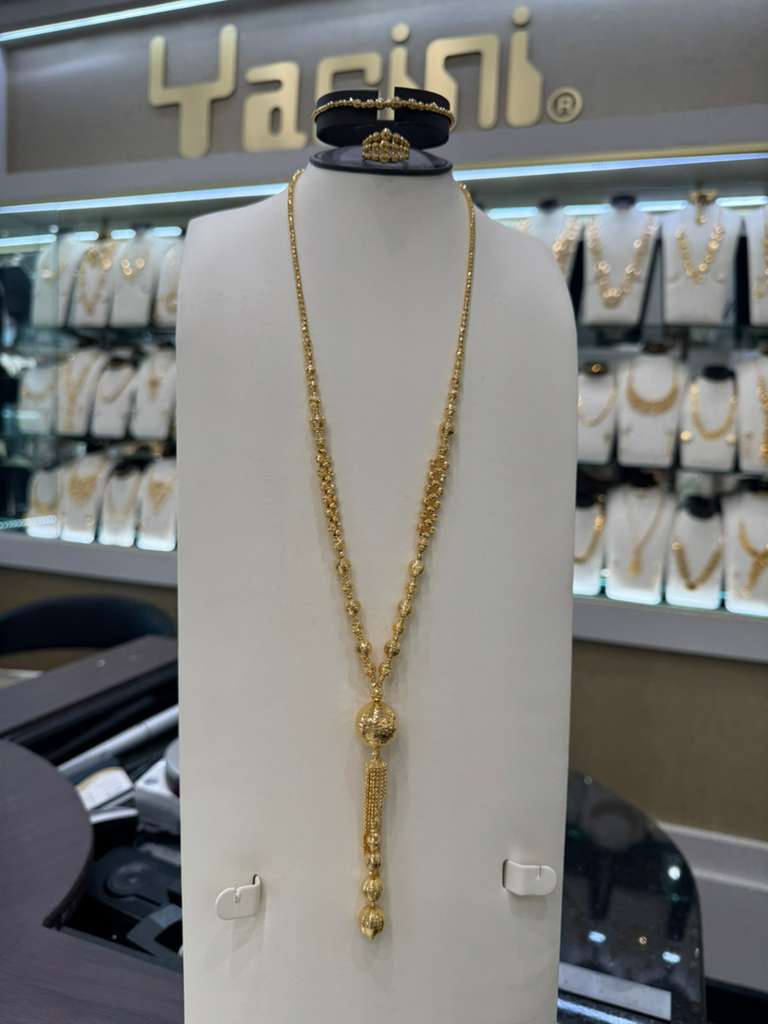21K Gold Necklace Set 