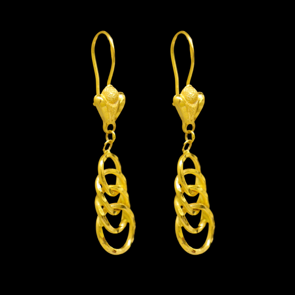 21K Gold Earrings 21K Gold Earrings