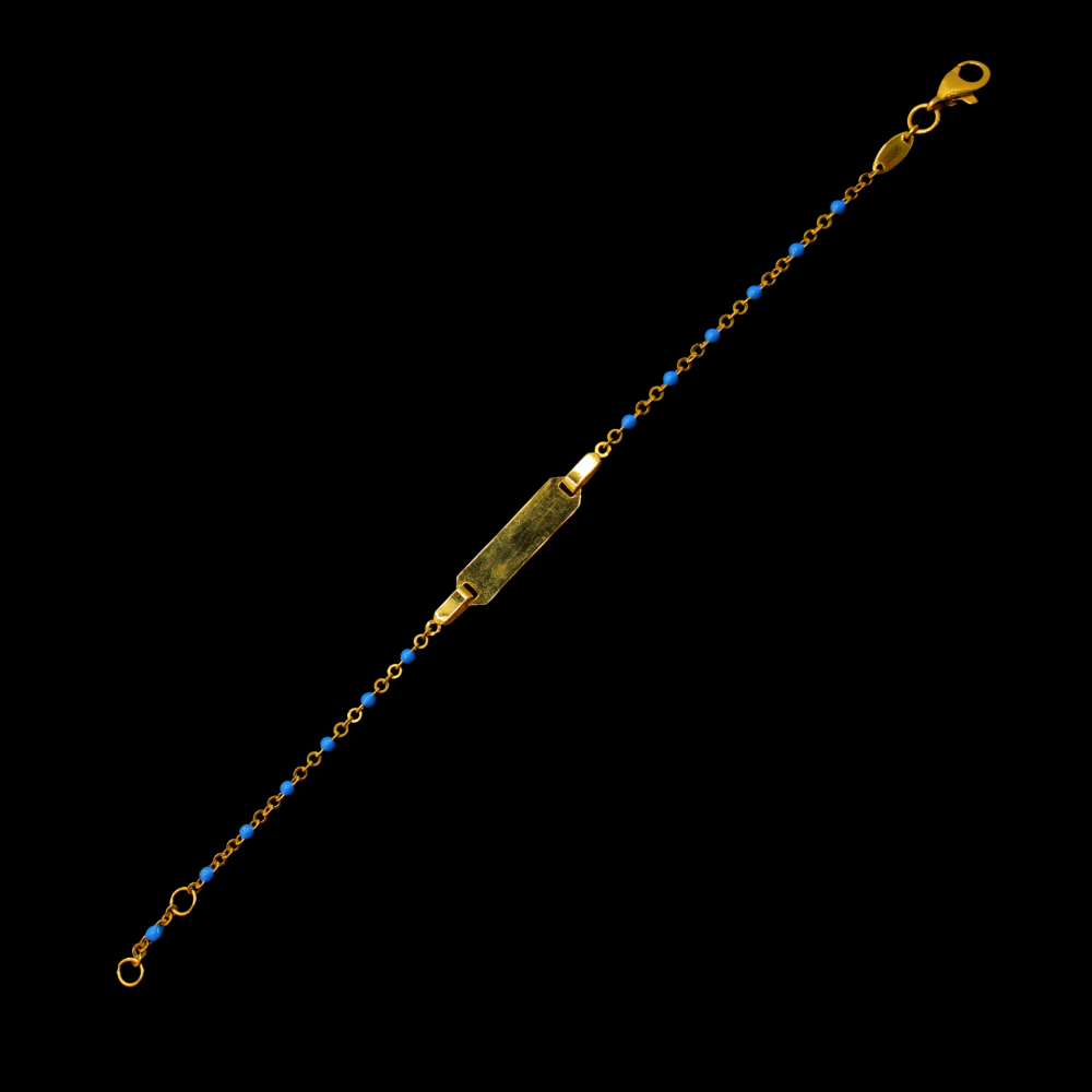 21K Gold Baby Bracelet