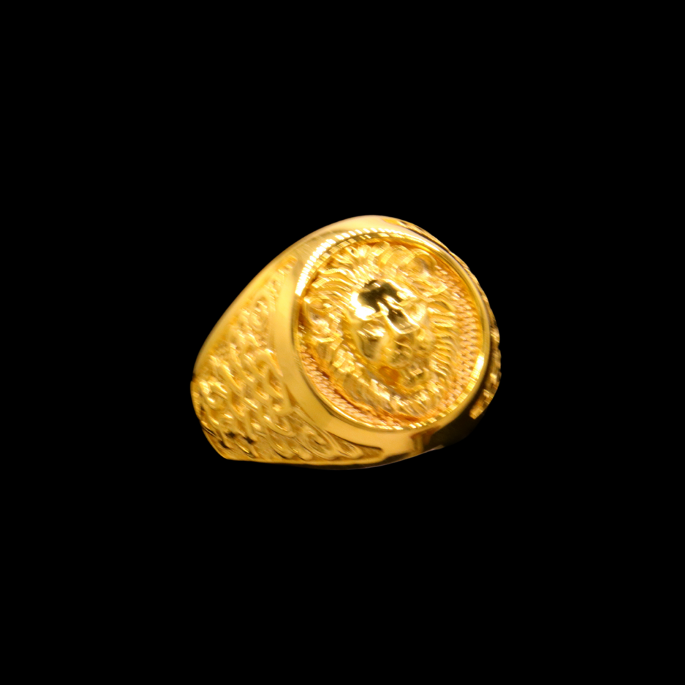21K Gold Men's Ring
