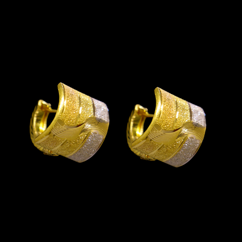 21K Gold Earrings
