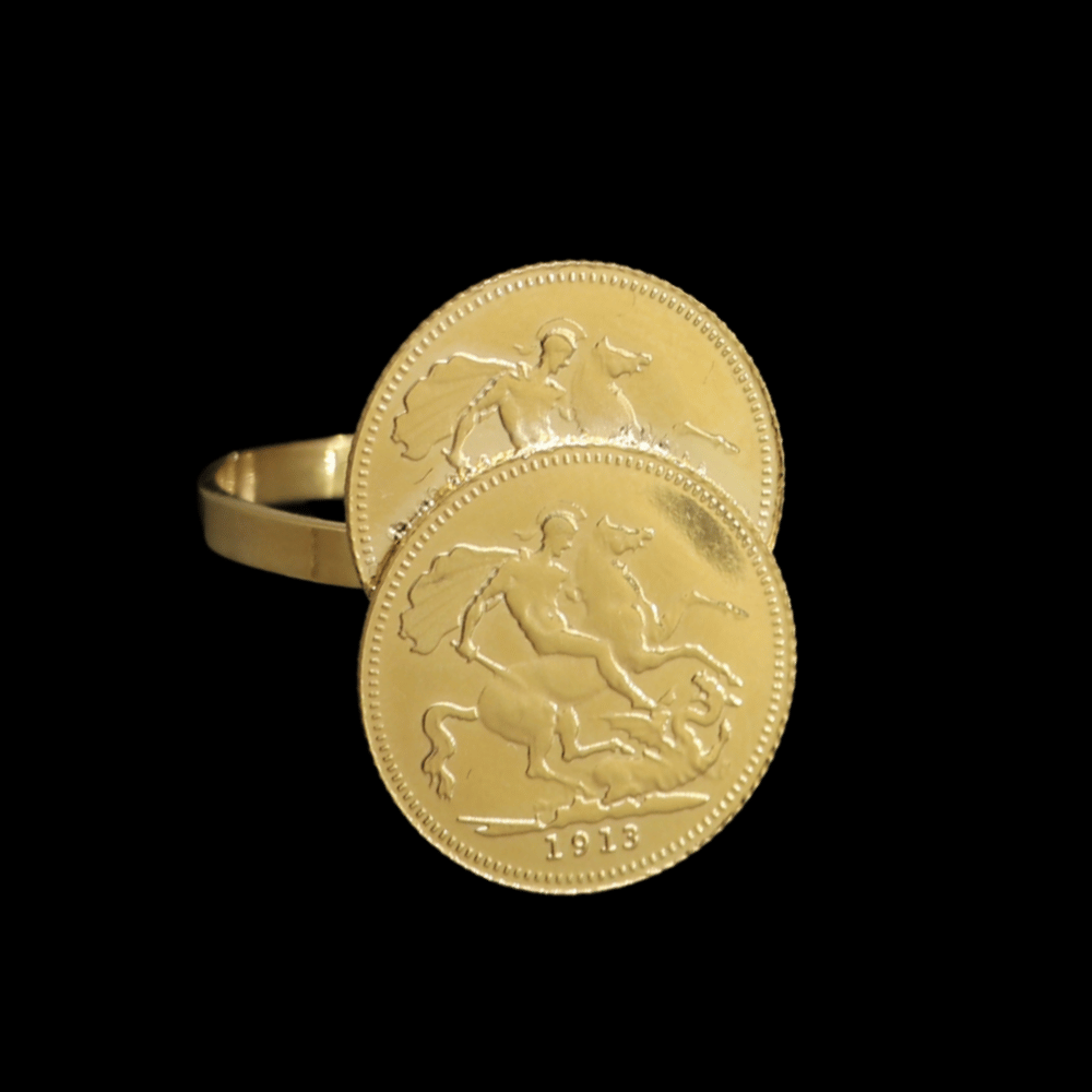 21K Gold Ring 