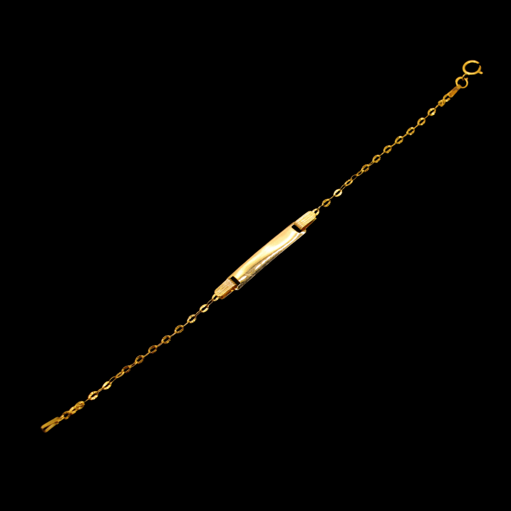 21K Gold Baby Bracelet