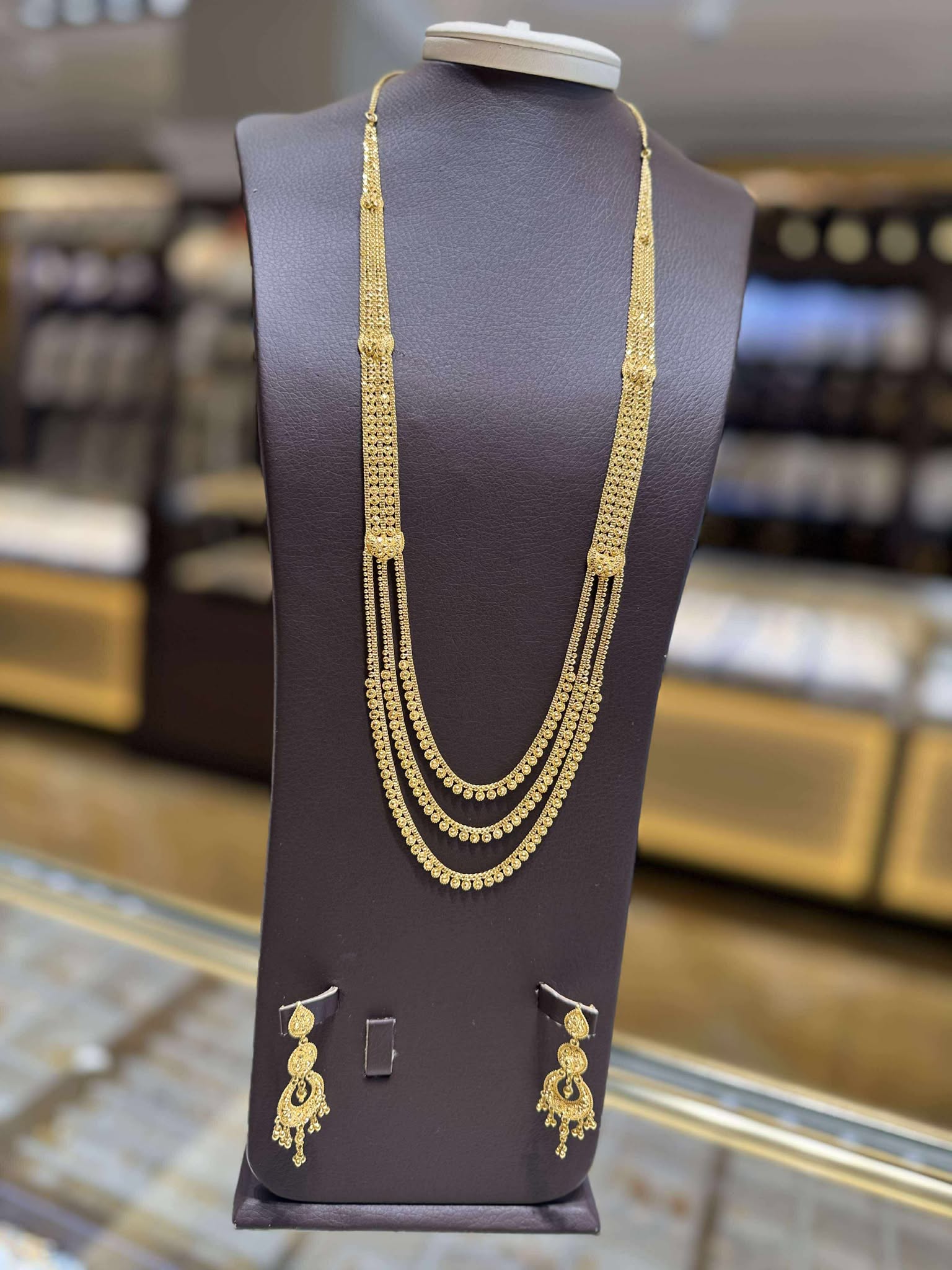 22K Gold Necklace Set
