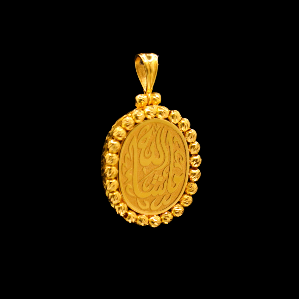 21k Gold Pendant 