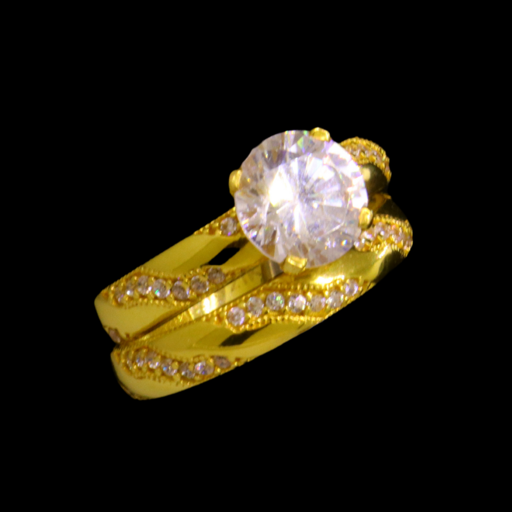 21K Gold Bridal Ring | -6 | SW24365.17