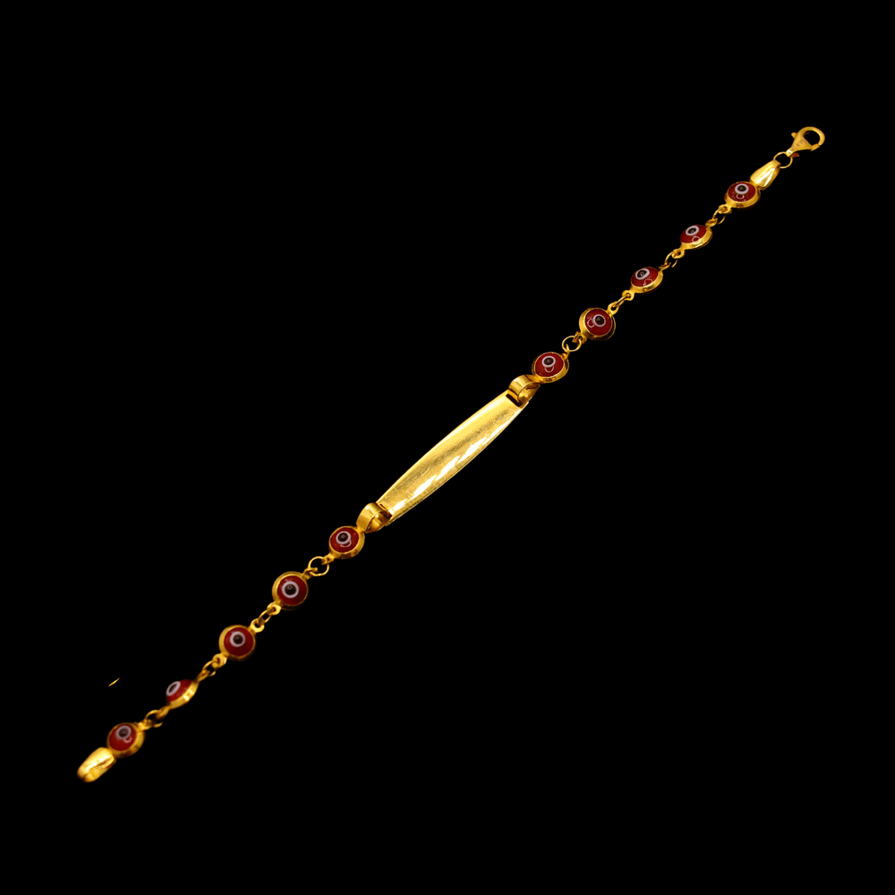 21K Gold Baby Bracelet 