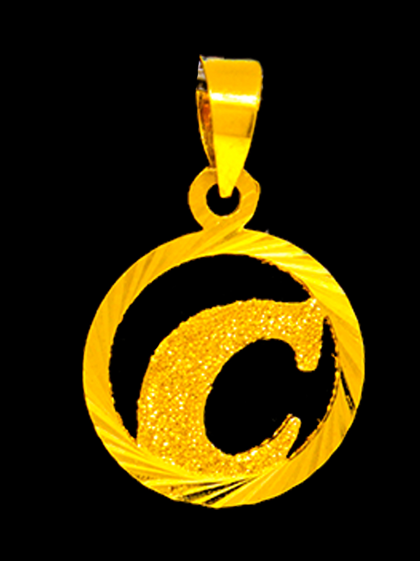 21k Gold Pendant