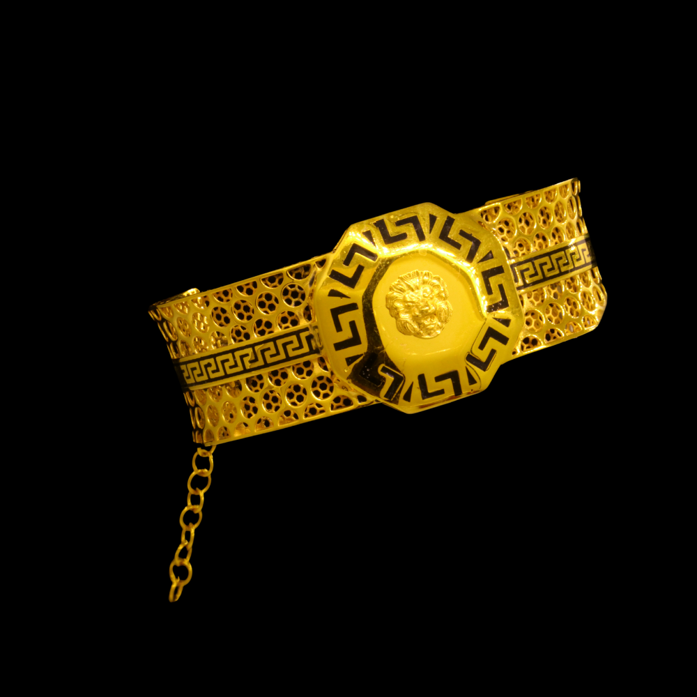 21K Gold Bangle Bracelet