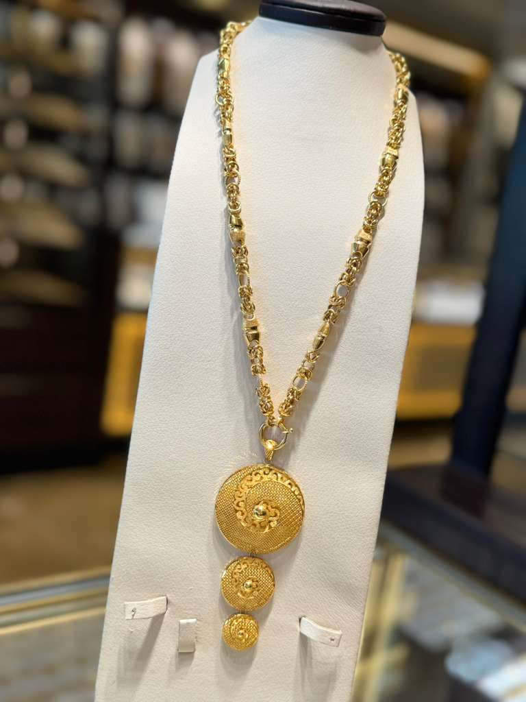 21K Gold Necklace 