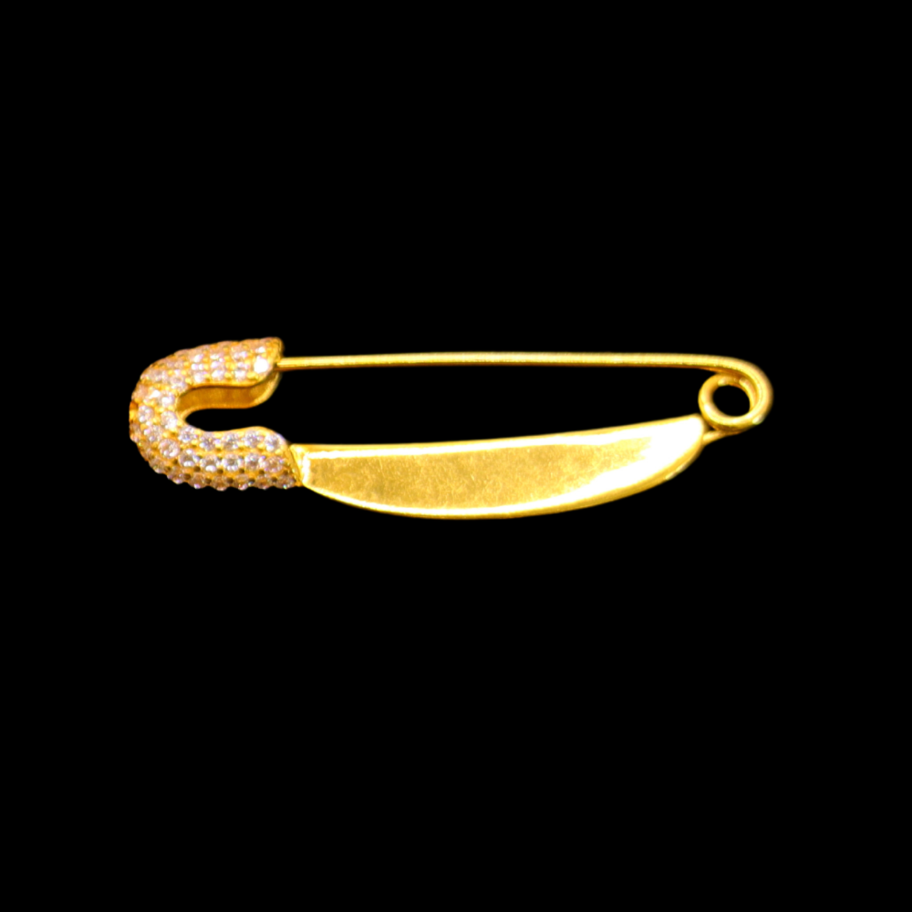 21K Gold Baby Pin